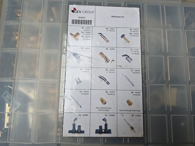 (7x) diverse sorteerkoffers nn - afbeelding 15 van  17