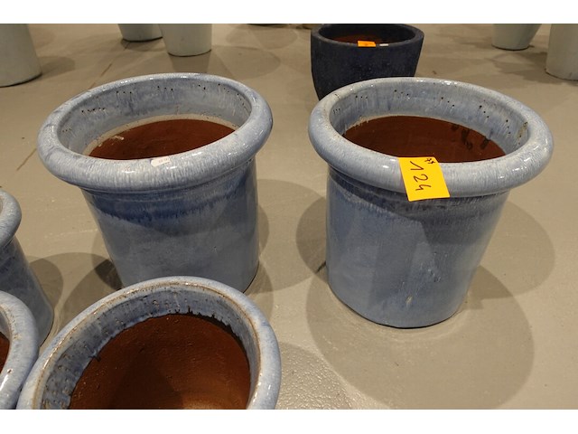 7x diverse terracotta bloempot - afbeelding 3 van  8