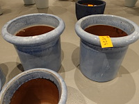 7x diverse terracotta bloempot - afbeelding 3 van  8