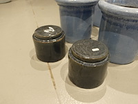 7x diverse terracotta bloempot - afbeelding 7 van  8