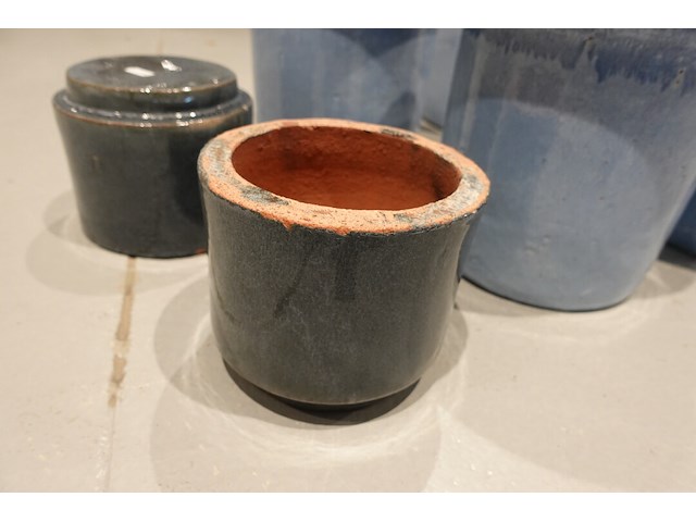 7x diverse terracotta bloempot - afbeelding 8 van  8