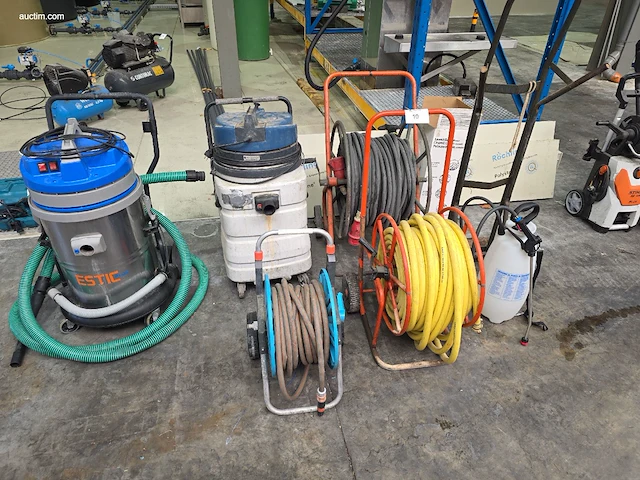 (7x) diverse werkplaatsuitrusting estic, gardena - afbeelding 1 van  9