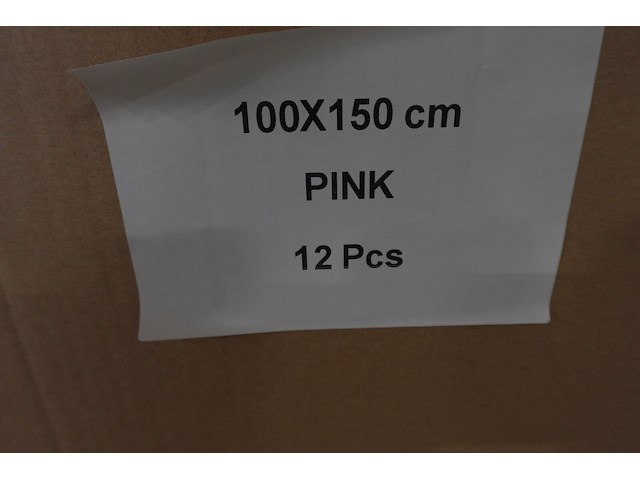 7x douchehanddoek roze - afbeelding 4 van  5