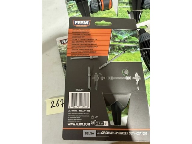 7x draainede sprinklerset - afbeelding 3 van  3