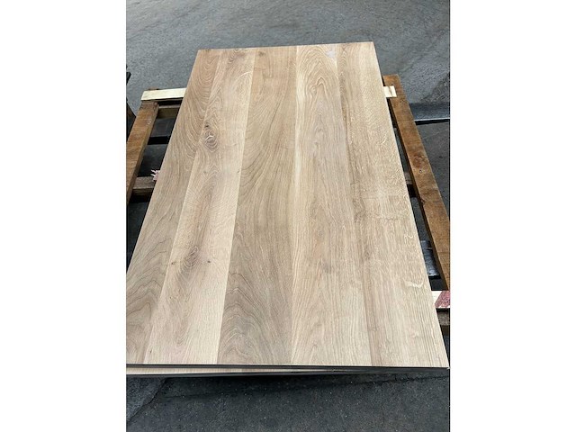 7x dubbele eiken traptreden 90cm - afbeelding 3 van  3