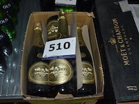 7x fles champagne, perrier jouët, millésime brut, 1997, 75cl - afbeelding 1 van  3