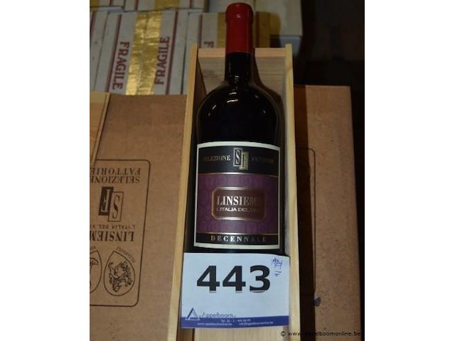 7x fles rode wijn, selezione fattorie, l'insieme decennale - afbeelding 1 van  3