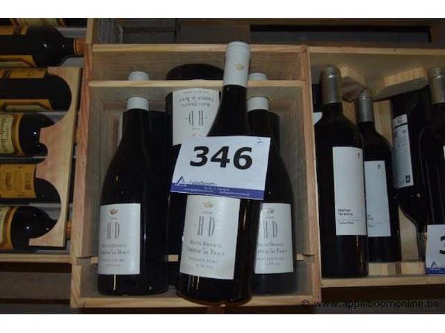 7x fles witte wijn, château de tracy, haute densité, pouilly-fumé, 2008, 75cl - afbeelding 1 van  3