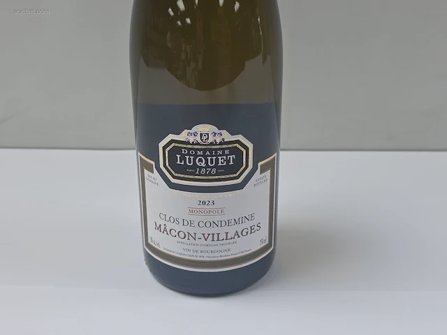 (7x) fles(sen) clos de condemine macon- villages... - afbeelding 2 van  5