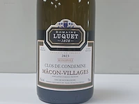 (7x) fles(sen) clos de condemine macon- villages... - afbeelding 3 van  5