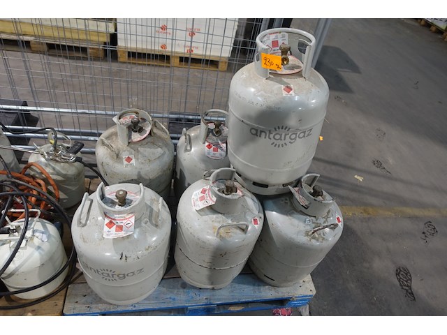 7x gasfles antargaz - afbeelding 1 van  1