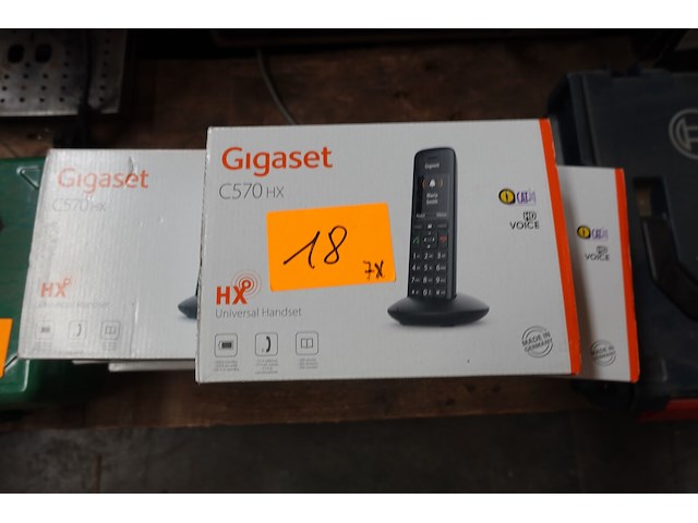 7x gigaset (ongebruikt) - afbeelding 2 van  5