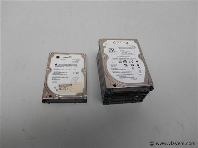 7x hd 60/6x250gb niet getest - afbeelding 1 van  1