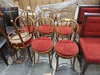 7x houten stoel - afbeelding 5 van  5