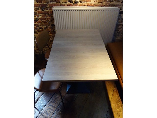 7x houten tafel - afbeelding 5 van  5