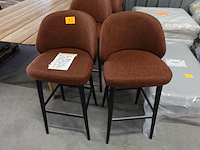 7x indoor barstoel dome-deco - afbeelding 3 van  4