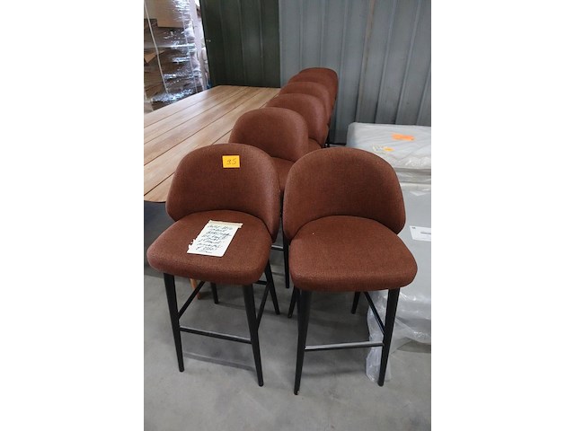 7x indoor barstoel dome-deco - afbeelding 4 van  4