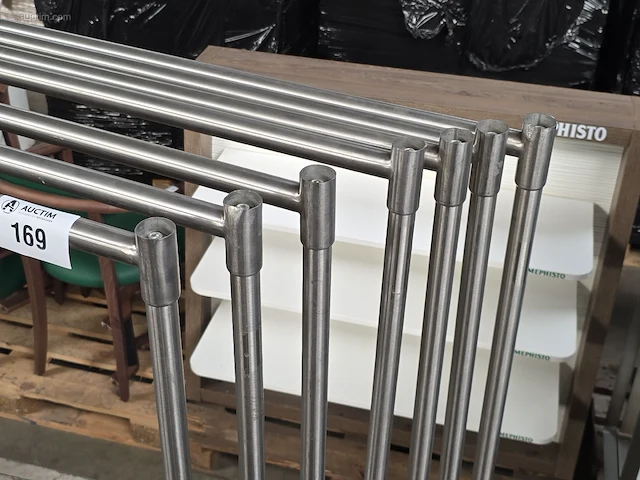 (7x) inox kledinghangers - afbeelding 2 van  3