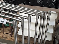 (7x) inox kledinghangers - afbeelding 2 van  3