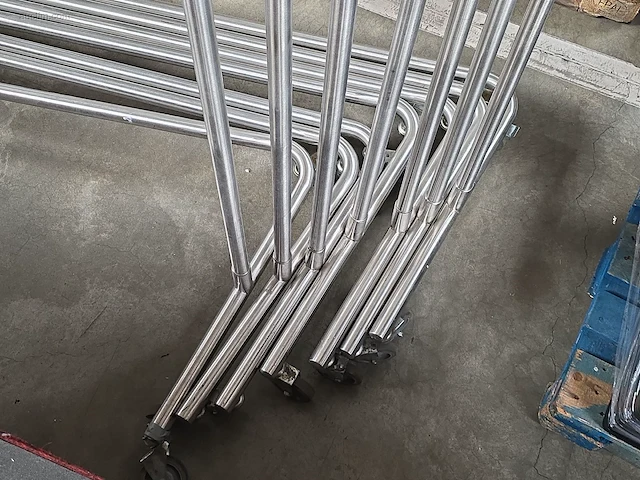 (7x) inox kledinghangers - afbeelding 3 van  3