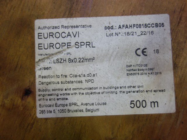 7x kabel op rol - afbeelding 3 van  14