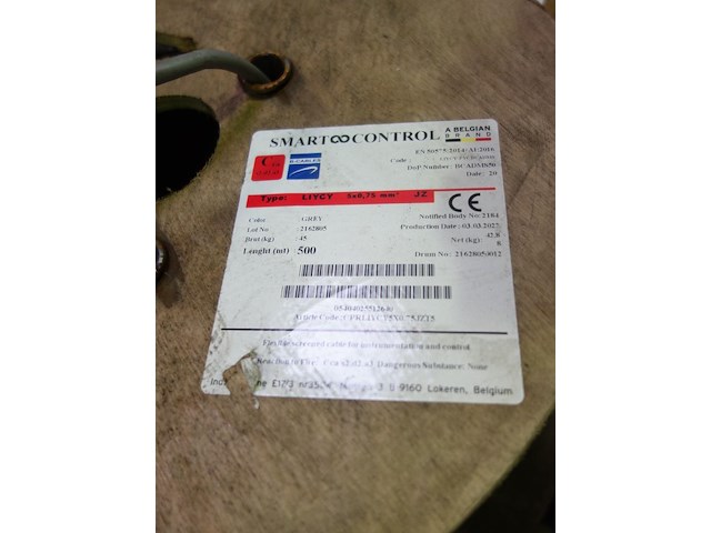 7x kabel op rol - afbeelding 7 van  14