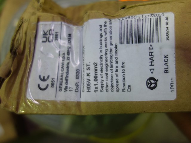 7x kabel op rol - afbeelding 10 van  10