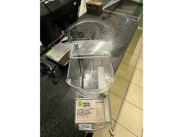 7x kunststof dispensers met schep voor levensmiddelen - afbeelding 5 van  5