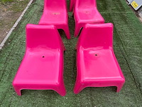 7x lounge terrasstoelen - afbeelding 2 van  6