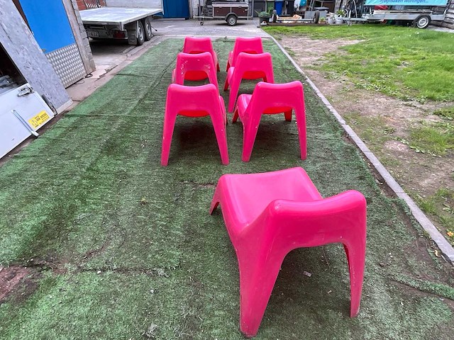 7x lounge terrasstoelen - afbeelding 6 van  6