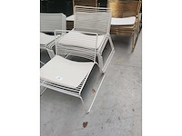 7x lounge wit + kussen (7x) - afbeelding 3 van  3