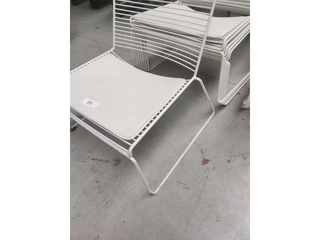 7x lounge wit + kussen (7x) - afbeelding 3 van  5