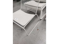 7x lounge wit + kussen (7x) - afbeelding 3 van  5