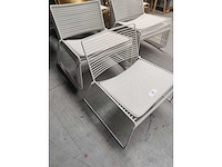 7x lounge wit + kussen (7x) - afbeelding 4 van  5