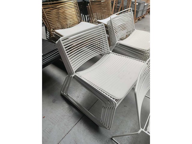 7x lounge wit + kussen (7x) - afbeelding 5 van  5