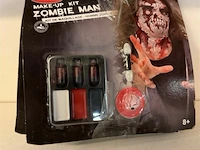± 7x make-up kit zombie man
