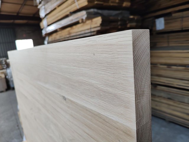 7x massief eiken traptreden 33mm - afbeelding 2 van  4