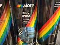 7x motip zincspray 400ml (houdbaar tot 2034) - afbeelding 2 van  3