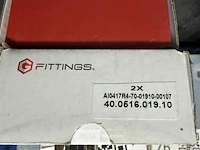 7x muurflenzen/buishouders - afbeelding 4 van  4