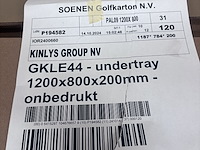 7x pallet diverse kartonnen dozen - afbeelding 2 van  12