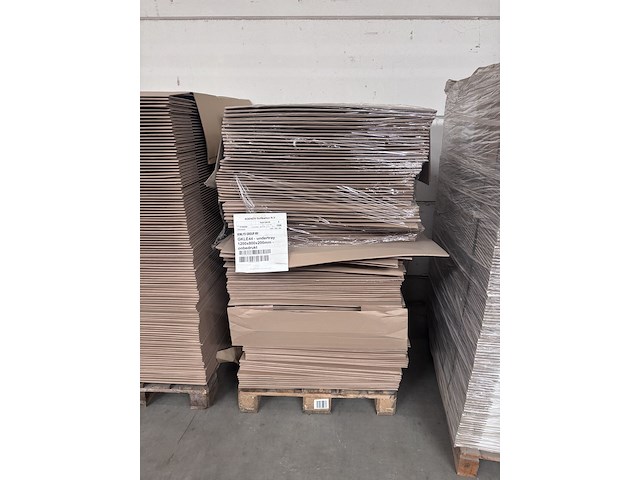 7x pallet diverse kartonnen dozen - afbeelding 6 van  12