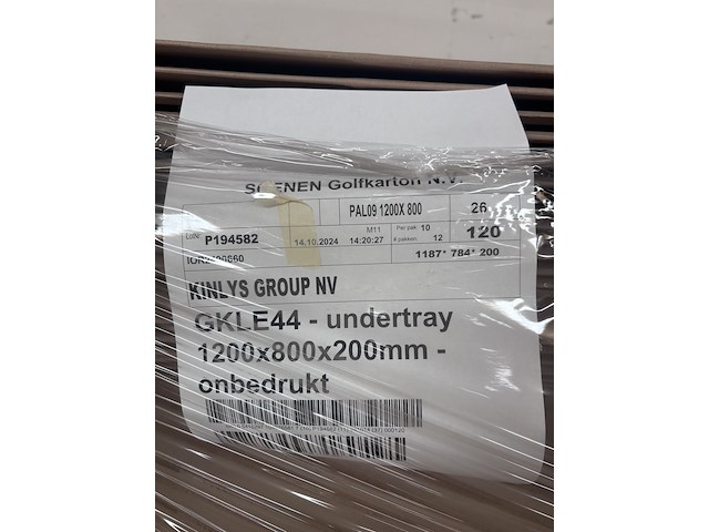 7x pallet diverse kartonnen dozen - afbeelding 12 van  12