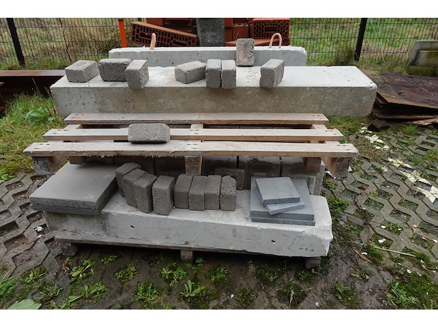 7x pallet diverse stenen - afbeelding 3 van  10