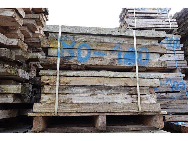 7x pallet hout - afbeelding 3 van  4