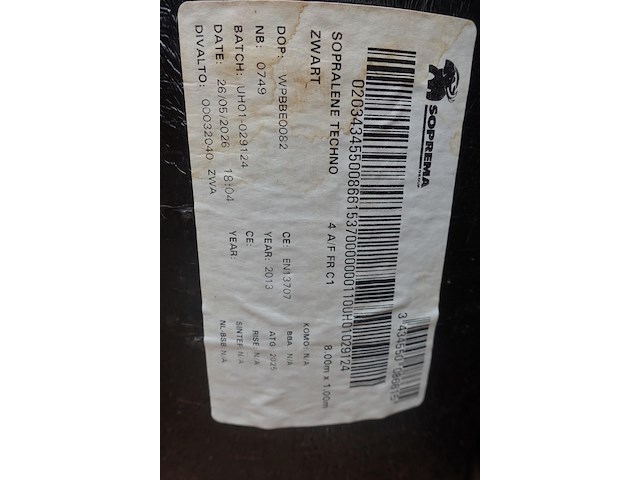 7x rollen roofing soprema - afbeelding 3 van  3