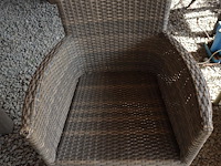 7x stoel wicker - afbeelding 3 van  3