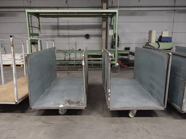 7x transportkar op wielen - afbeelding 5 van  6