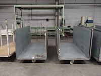 7x transportkar op wielen - afbeelding 5 van  6