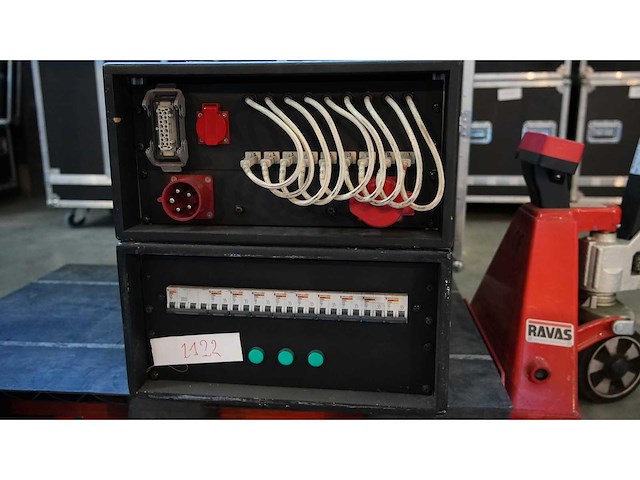 7x warp dl 22 -50 / high quality imaging + ballast incl flightcase - afbeelding 3 van  3