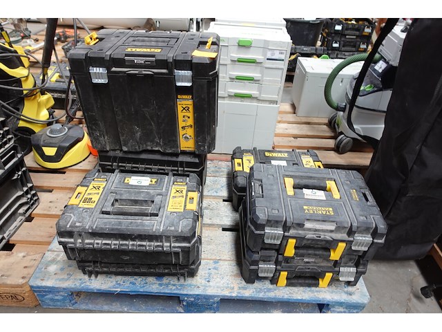 7x werkkoffer dewalt - afbeelding 1 van  1